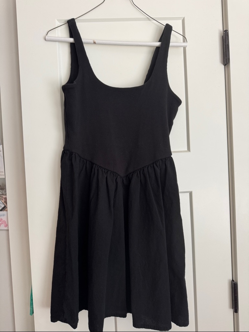 No Boundaries Black Scoop Neck Sleeveless Mini Dress